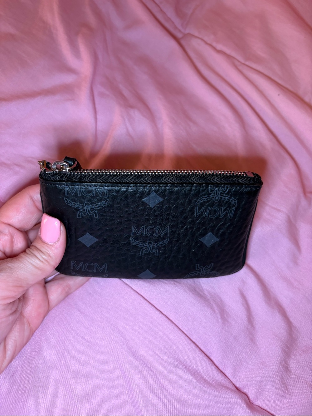 Mcm key pouch black